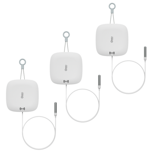 Weatherproof Temperature Sensor w/Probe 3-Pack, Hub Required!
