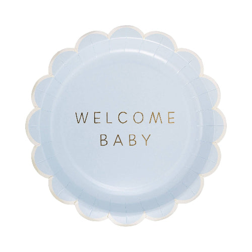 My Mind’s Eye BAB1143 - Welcome Baby Blue Plate