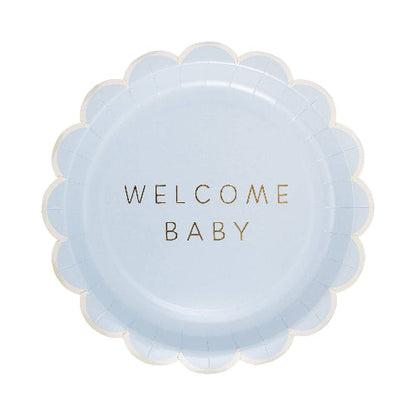 My Mind’s Eye BAB1143 - Welcome Baby Blue Plate