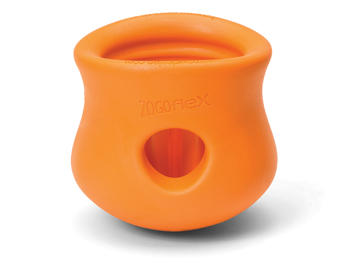 West Paw - Toppl® Puzzle Treat-Dispensing Slow Feeder Dog Toy - Dog.Dog.Cat.