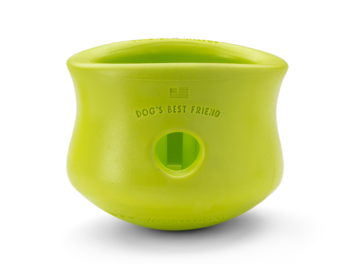 West Paw - Toppl® Puzzle Treat-Dispensing Slow Feeder Dog Toy - Dog.Dog.Cat.