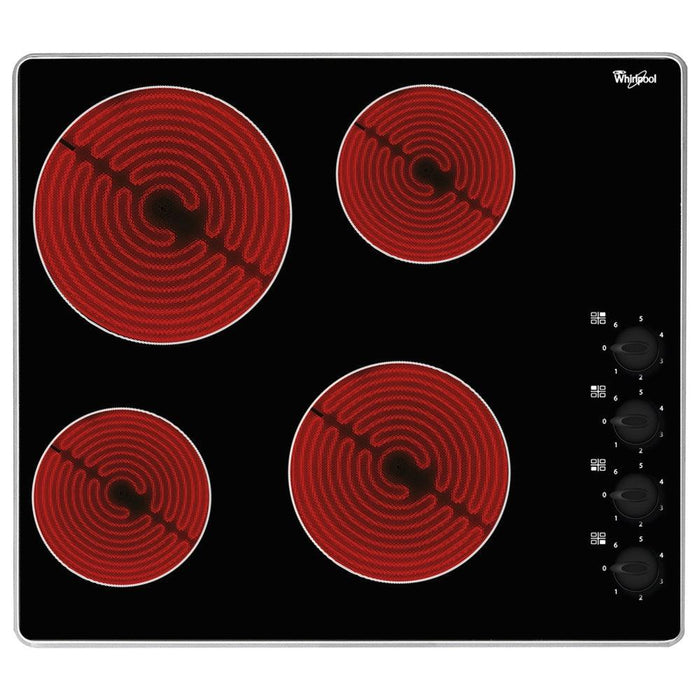 Whirlpool Built-In Ceramic Hob - Black from DID Electrical - guaranteed Irish, guaranteed quality service. (6890758734012)