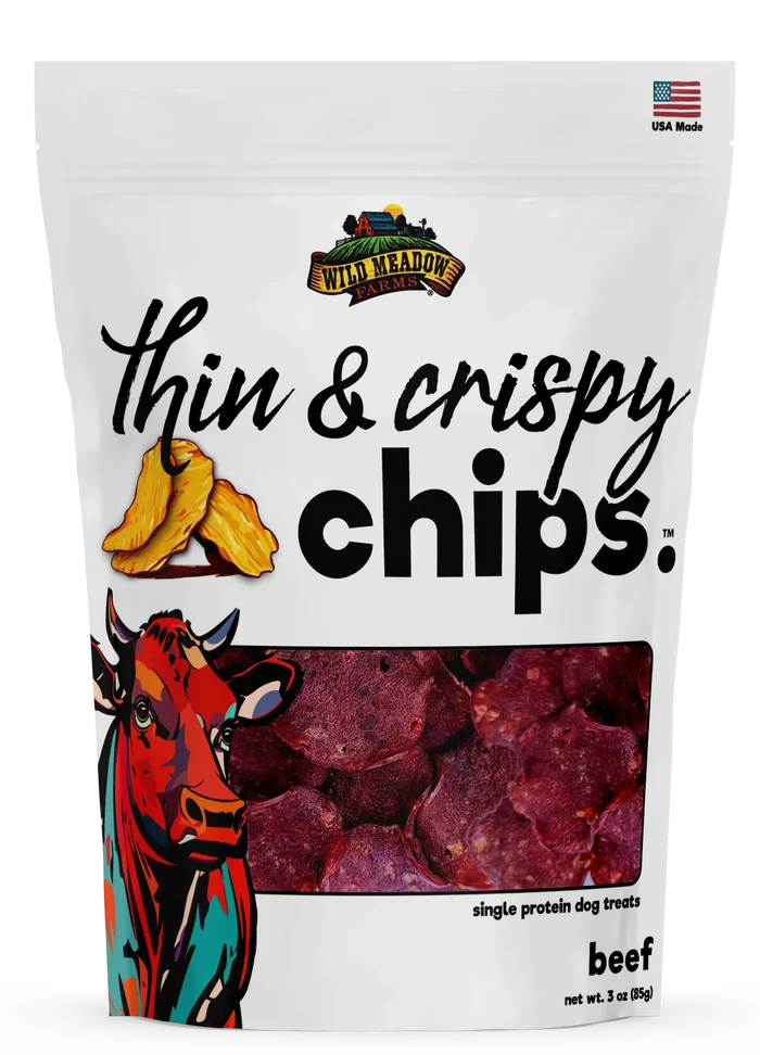 Wild Meadow Farms - Thin & Crispy Chips - Dog.Dog.Cat.