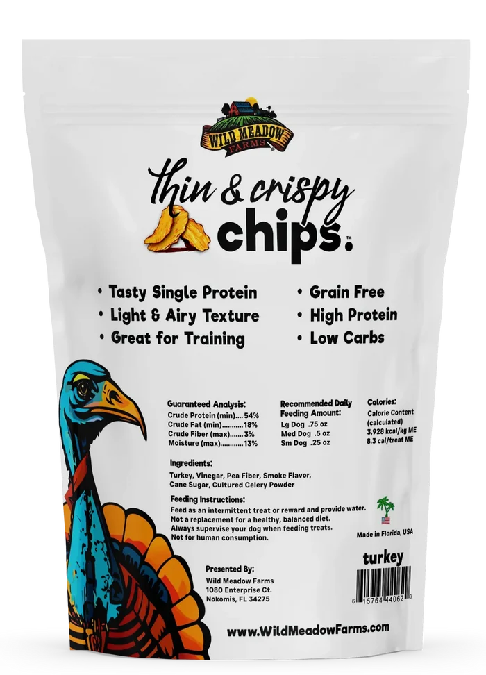 Wild Meadow Farms - Thin & Crispy Chips - Dog.Dog.Cat.