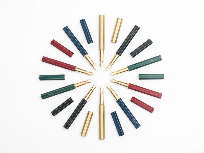 Ystudio Revolve Fountain Pen - Red